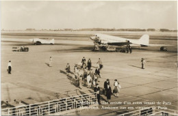 Melsbroek  *  Une Arrivée D'un Avion Venant De Paris   (Sabena - Aéroport) - 1946-....: Era Moderna