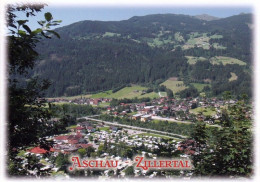 1 AK Österreich / Tirol * Blick Auf Aschau Im Zillertal - Luftbildaufname * - Zillertal