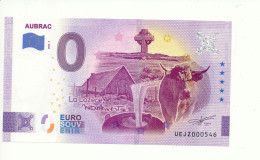 Billet Souvenir - 0 Euro - AUBRAC - UEJZ - 2023-1 - N° 546 - Kiloware - Banknoten