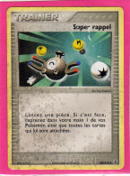 Carte Pokemon 2006 Ex Espace Delta 100/113 Super Rappel Dos Abimée - Ex