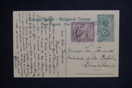 CONGO BELGE - Entier Postal ( Mines ) De Elisabethville Pour Elisabethville - L 150460 - Enteros Postales