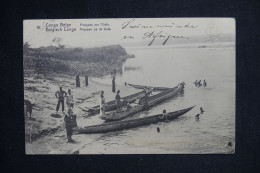 CONGO BELGE - Entier Postal Illustré, De Kinshasa  Pour Stettin En 1914 - L 150462 - Entiers Postaux