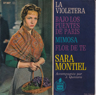SARA MONTIEL - FR EP - LA VIOLETERA + 3 - Otros - Canción Española