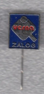 Pin Badge Anstecknadel Vesna Zalog Slovenia Yugoslavia Table Tennis Club Tischtennis Tennis De Table - Tennis Tavolo