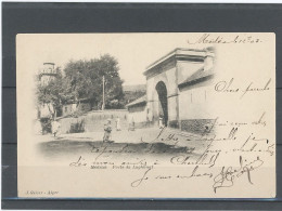 ALGÉRIE  - MEDEAH -PORTE DE LAGHOUAT  - CARTE PRECURSEUR- - Medea