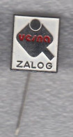 Pin Badge Anstecknadel Vesna Zalog Slovenia Yugoslavia Table Tennis Club Tischtennis Tennis De Table - Table Tennis