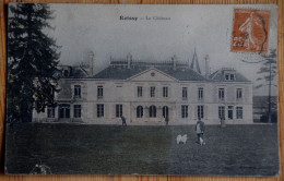 77 : Roissy - Le Château - Animée : Petite Animation - Colorisée - Petite Déchirure (bas-gauche)  - (n°28783) - Roissy En Brie
