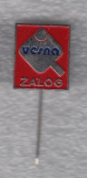 Pin Badge Anstecknadel Vesna Zalog Slovenia Yugoslavia Table Tennis Club Tischtennis Tennis De Table - Tennis De Table