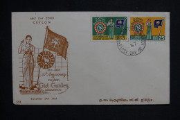 CEYLAN - Enveloppe FDC En 1967 - Scoutisme - L 150471 - Sri Lanka (Ceylon) (1948-...)