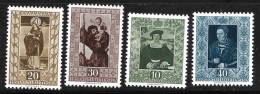 1953 - YT 273-276 - MICHEL 311-314 - MNH - POSTFRISCH - SANS CHARNIERE ** - Neufs