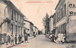 LAROCHE-MIGENNES (Yonne) - Le Café Bézine - Voyagé 1916 (2 Scans) - Laroche Saint Cydroine