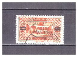 GRAND  LIBAN     N ° 75   .  3 Pi  50  SUR  0 Pi  75    OBLITERE      .  SUPERBE . - Used Stamps