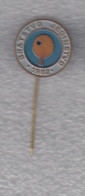 Pin Badge Anstecknadel BRATSTVO JEDINSTVO 1982 Table Tennis Club Tournament Yugoslavia Tischtennis Tennis De Table - Tennis Tavolo