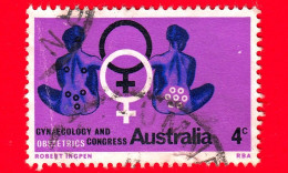 AUSTRALIA - Usato - 1957 - Quinto Congresso Mondiale Di Ginecologia E Ostetricia - Sanità - 4 - Gebruikt