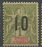 SAINT PIERRE ET MIQUELON N° 104 NEUF** SANS CHARNIERE / Hingeless / MNH - Neufs