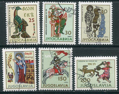 YUGOSLAVIA 1964 Art III  Used.  Michel 1095-100 - Gebruikt