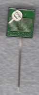 Pin Badge Anstecknadel Zagreb 1988 Table Tennis Club Tournament Yugoslavia Tischtennis Tennis De Table - Tennis De Table