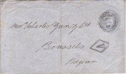 UNITED KINGDOM. 1909/London, Two-penny PS Envelope/National Bank Of India. - Cartas & Documentos