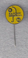 Pin Badge 12.  KAJUHOV Memorial 1984 Table Tennis Club Tournament Slovenia Yugoslavia Tischtennis Tennis De Table - Tennis Tavolo