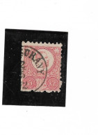 Beau Timbre De Hongrie, Belle Oblitération N:  9a,dentelé 9 1/2 Année1871 - Used Stamps