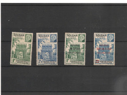 SOUDAN TAXE ANNÉES 1941/44 N°133/134* - Unused Stamps