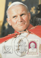 MAXIMUM CARD AUSTRIA PAPA (XA128 - Cartes-Maximum (CM)