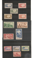 SOUDAN P.A. ANNÉES 1940/42 N°1/10*- 15/17* - Unused Stamps