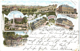 Gruss Aus Müjöhausen In Th. - Litho - Muehlhausen