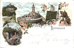 Gruss Vom Kyffhäuser - Litho - Kyffhaeuser