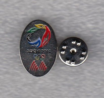 Pin Badge  NOC Macedonia Olympic Games Sochi 2014 Olympics Olympia National Committee - Jeux Olympiques
