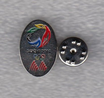 Pin Badge  NOC Macedonia Olympic Games Sochi 2014 Olympics Olympia National Committee - Olympic Games