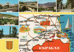 CPM - R - LE ROUSSILLON - PROMENADE EN VALLESPIR - THUIR - CERET - AMELIE LES BAINS - ARLES SUR TECH - PRATS DE MOLLO - Otros