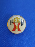 Pin Badge SPAIN Weightlifting Association Federation - Gewichtheben