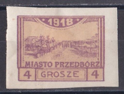 Pologne -  Poste Locale Przedborz  Mi N ° 4  Neuf * ( Timbre Non Dentelé , Non Utilisé ) Possible Faux - Unused Stamps