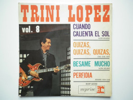 Trini Lopez ‎45Tours EP Vinyle N°8 Cuando Calienta El Sol - 45 T - Maxi-Single