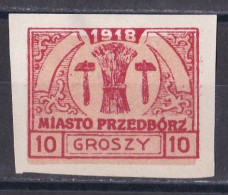 Pologne -  Poste Locale Przedborz  Mi N ° 6  Neuf *  (  Non Dentelé  , Non Utilisé )  Possible Faux - Unused Stamps