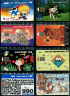 Finlande - Lot De 8 Cartes Téléphoniques Différentes - Finnland