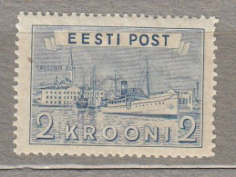 ESTONIA 1938 Tallinn Ship MNH(**) Mi 137 # Est176 - Estland