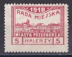 Pologne - Gouvernement Provisoire - 1919 Poste Locale Przedborz  Mi N ° 15  Neuf *  Dentelé - Unused Stamps