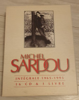 COFFRET INTEGRALE 1965-1995 MICHEL SARDOU, COMME NEUF , 16 CDS + LIVRE - Edizioni Limitate