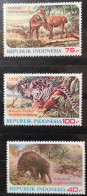 Indonesien 1978 Souvenir Sheet Wildtiere Mi 908/10** - Indonesië