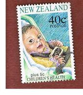 NUOVA ZELANDA (NEW ZEALAND) - SG 2000  -  1996  HEALTH STAMPS: CHILD SAFETY  -  USED° - Used Stamps