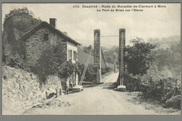 CPA 38 - Route De Monestier De Clermont à Mens - Le Pont De Brion Sur L'Ebron - Mens