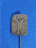 Pin Badge FPH Portugal Weightlifting Association Federation - Halterofilia