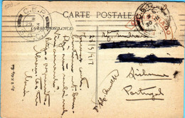 CENSURA  EM POSTAL-PARIS - Aland