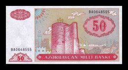 Azerbaiyán Azerbaijan 50 Manat 1993 Pick 17b Sc Unc - Azerbaïjan