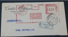 Italy 1936 Trieste Post Cancel Cover - Andere & Zonder Classificatie