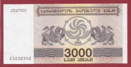 Géorgie--3000 Laris --- 1993 ---UNC--(296) - Georgia