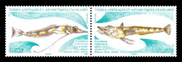 TAAF 2024 Mih. 1203/04 Fauna. Fishes. Long-Fingered Icefish MNH ** - Ungebraucht