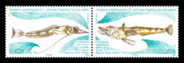 TAAF 2024 Mih. 1203/04 Fauna. Fishes. Long-Fingered Icefish MNH ** - Unused Stamps